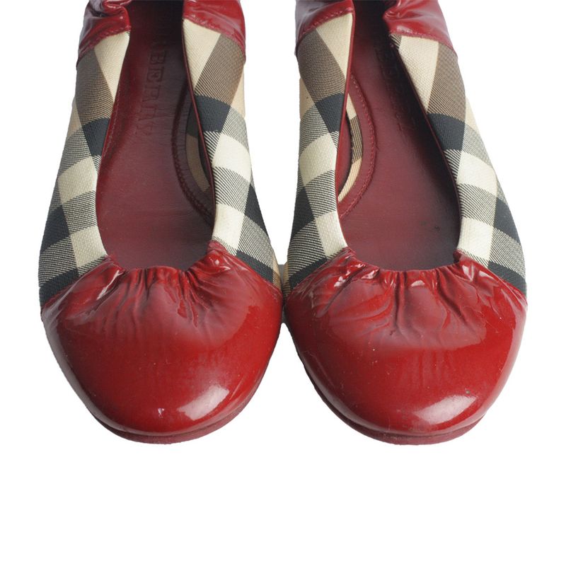 Sapatilha-Burberry-Verniz-Vermelho