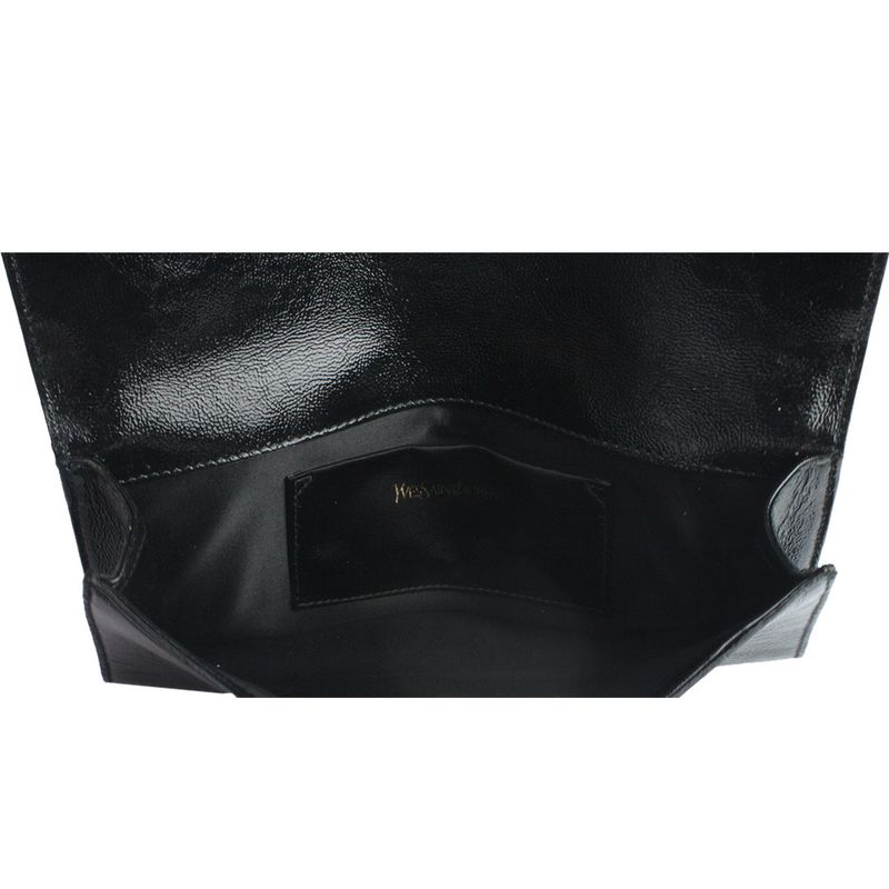 Clutch-Saint-Laurent-Verniz-Preto