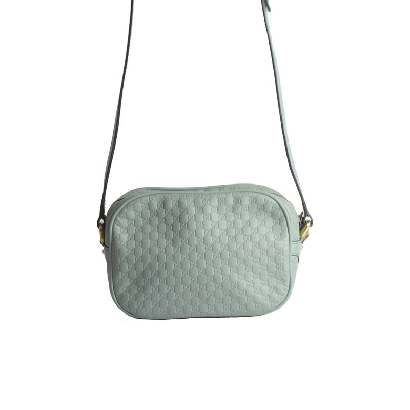 Bolsa-Gucci-Sunshine-Micro-Guccissima-Disco-Crossbody-Azul-Bebe