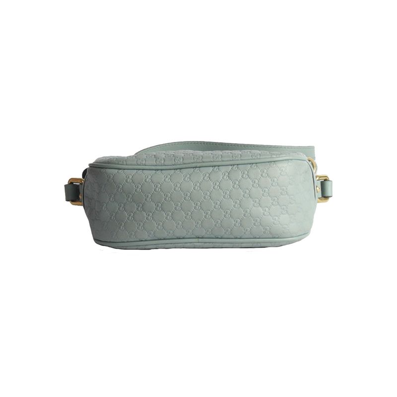 Bolsa-Gucci-Sunshine-Micro-Guccissima-Disco-Crossbody-Azul-Bebe