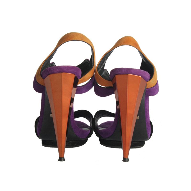 Sandalia-Gucci-Colorida-Salto-Laranja-Metalizado