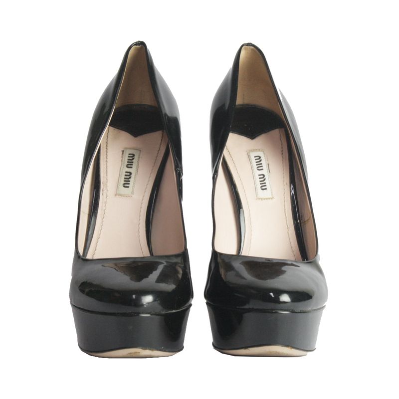 Peep-Toe-Miu-Miu-Preto-Verniz-Salto-Prata
