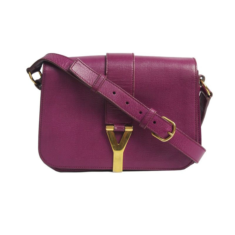 Bolsa-Yves-Saint-Laurent-Roxa-Transpassada