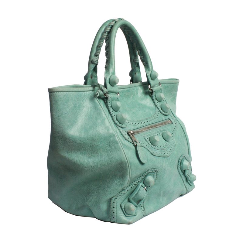 Bolsa-Balenciaga-Turquesa