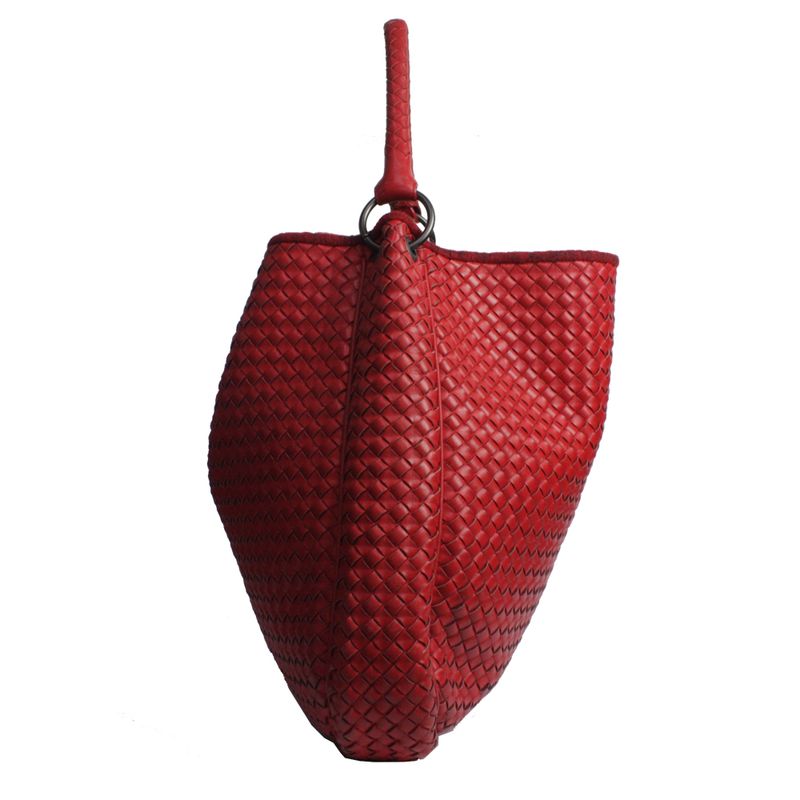 Bolsa-Bottega-Veneta-Vermelha