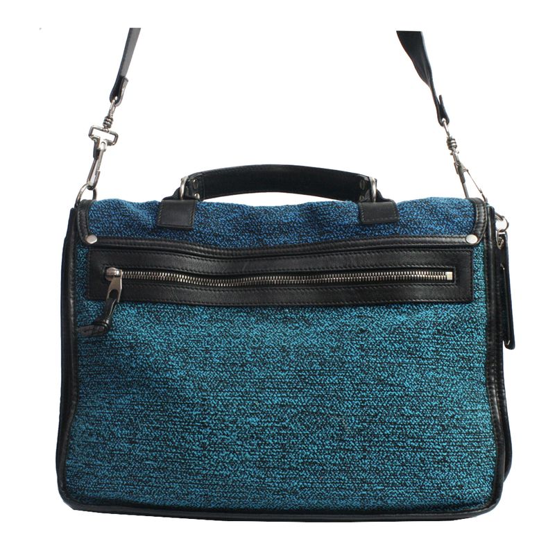 Bolsa-Proenza-Schouler-Tecido-Azul-e-Verde