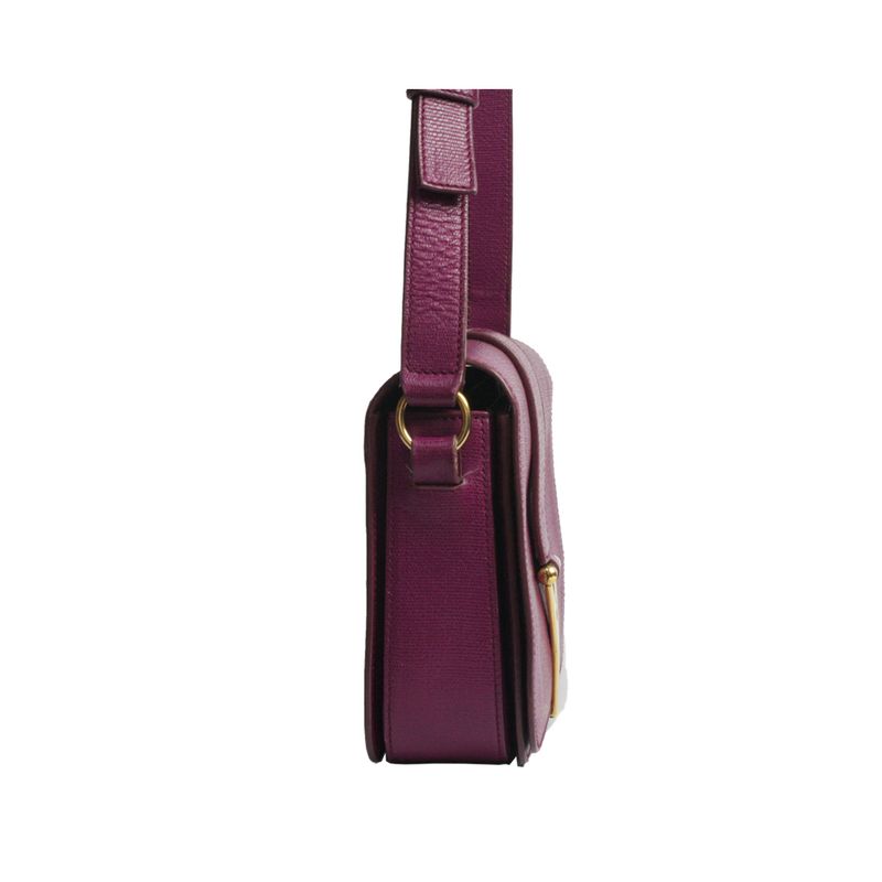 Bolsa-Yves-Saint-Laurent-Roxa-Transpassada