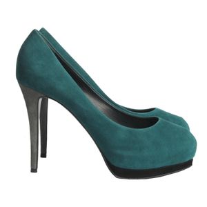 Scarpin Giuseppe Zanotti Camurça Azul