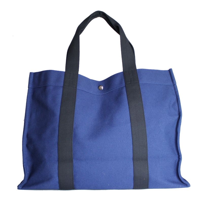 Bolsa-de-Praia-Hermes-Azul-Marinho-Beach-Bag