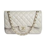 Bolsa-Chanel-Double-Flap-Jumbo-Lambskin-Nude