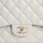 Bolsa-Chanel-Double-Flap-Jumbo-Lambskin-Nude