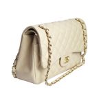 Bolsa-Chanel-Double-Flap-Jumbo-Lambskin-Nude