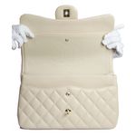 Bolsa-Chanel-Double-Flap-Jumbo-Lambskin-Nude
