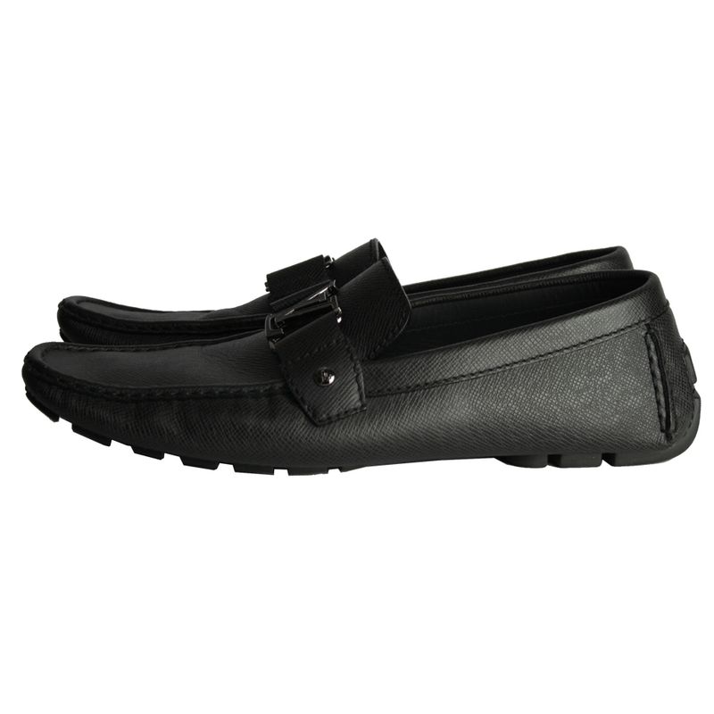 Mocassim-Louis-Vuitton-Couro-Preto