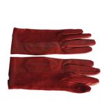 Par-de-Luvas-Hermes-Lambskin-Vermelha