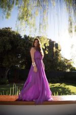 Vestido-Blumarine-Roxo