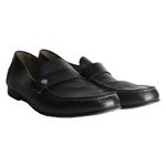 Mocassim-Hermes-Couro-Preto
