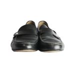 Mocassim-Hermes-Couro-Preto