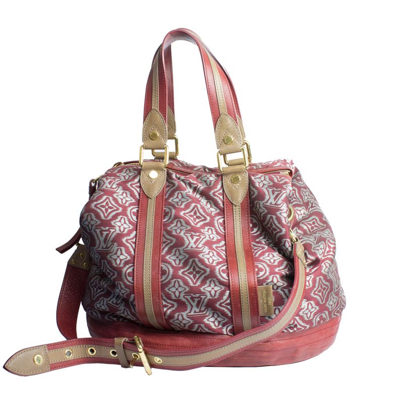 Bolsa-Louis-Vuitton-Aviator-Tecido-Vermelho