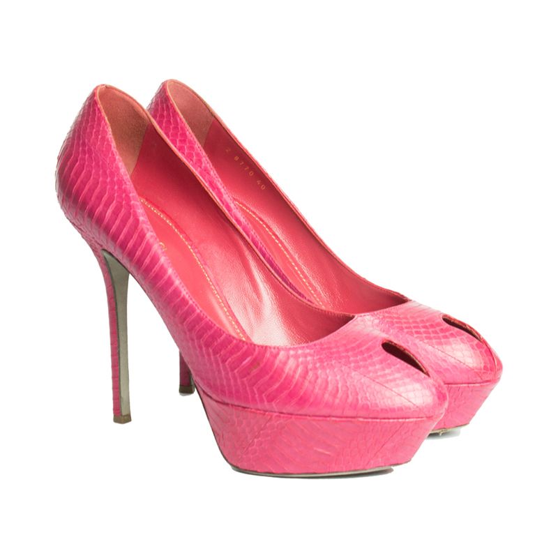 Pump-Sergio-Rossi-Python-Rosa