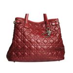 Bolsa-Christian-Dior-Cannage-Panarea-Vermelha