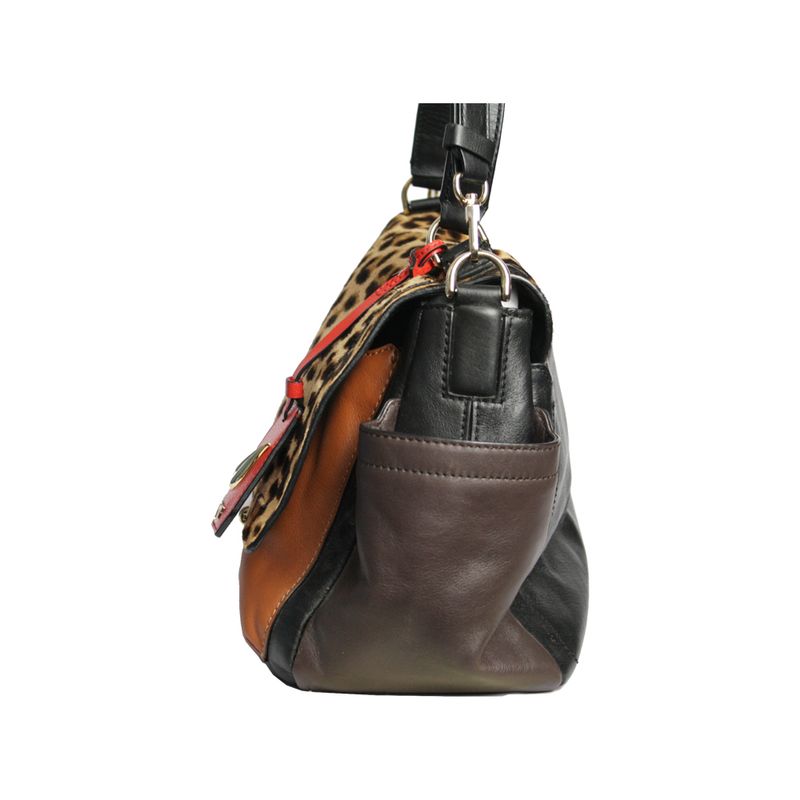 Bolsa-Diane-Von-Furstenberg-Couro-Bicolor-com-Onca