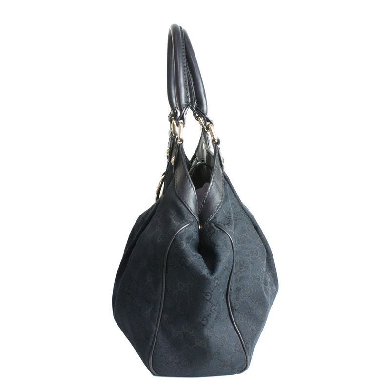Bolsa-Gucci-Sukey-Monograma-Canvas-Preta