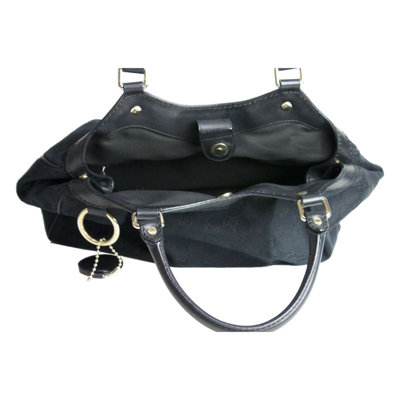 Bolsa-Gucci-Sukey-Monograma-Canvas-Preta