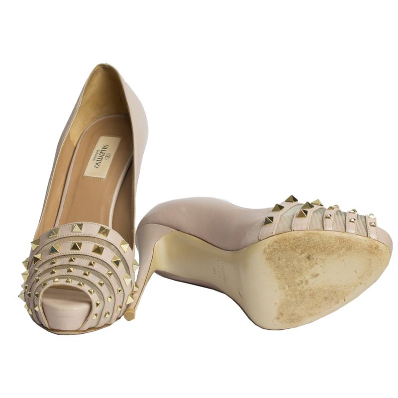 Peep-toe-Valentino-Rockstud-Rose
