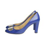 Pump-Bally-Couro-Azul