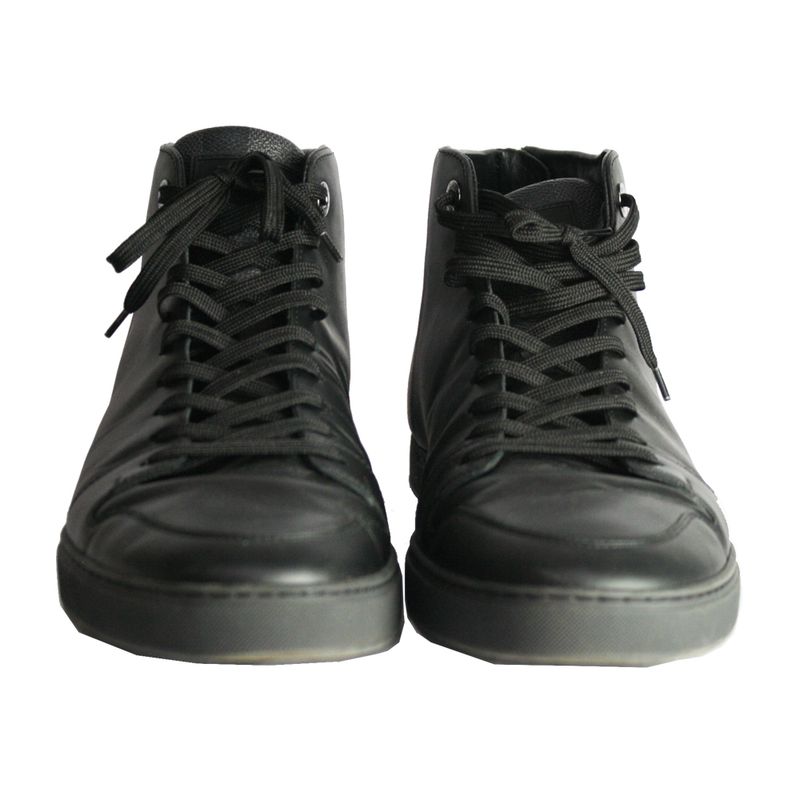 Tenis-Louis-Vuitton-Cano-Alto-Damier-Graphite