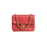 Bolsa-Chanel-Classic-Mini-Square-Vermelha-Lambskin