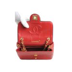Bolsa-Chanel-Classic-Mini-Square-Vermelha-Lambskin