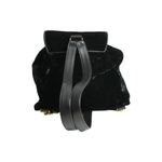 Mochila-Chanel-Vintage-Veludo-Preto