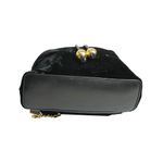 Mochila-Chanel-Vintage-Veludo-Preto