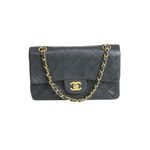 Bolsa-Chanel-Vintage-Classic-Flap-Lambskin-Preta