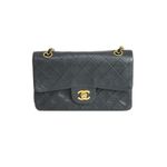 Bolsa-Chanel-Vintage-Classic-Flap-Lambskin-Preta