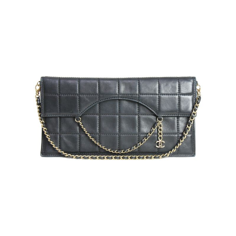 Clutch-Chane-Chocolate-Bar-Chain-Preta