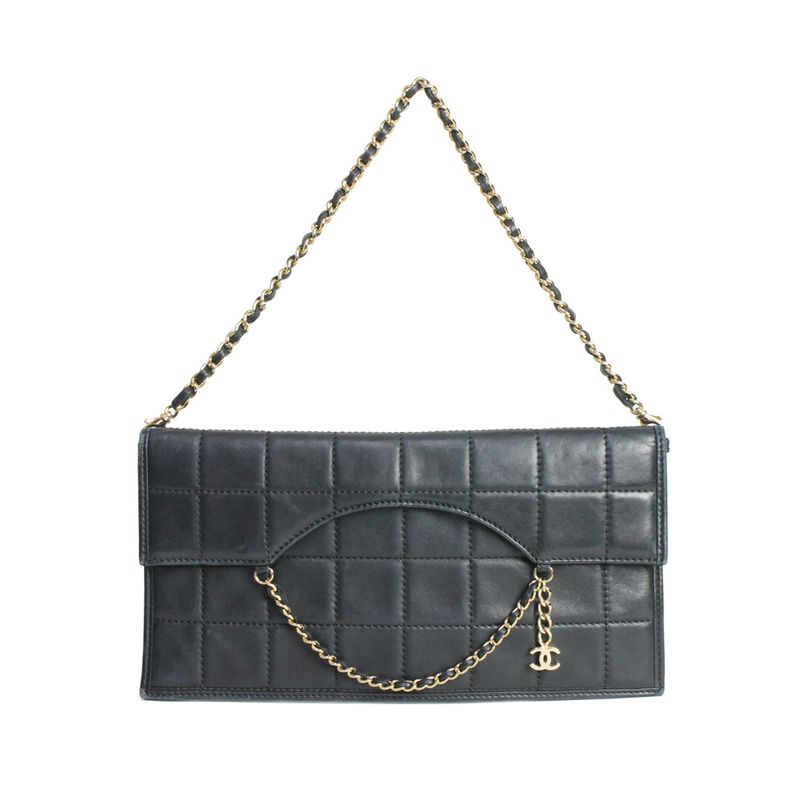 Clutch-Chane-Chocolate-Bar-Chain-Preta