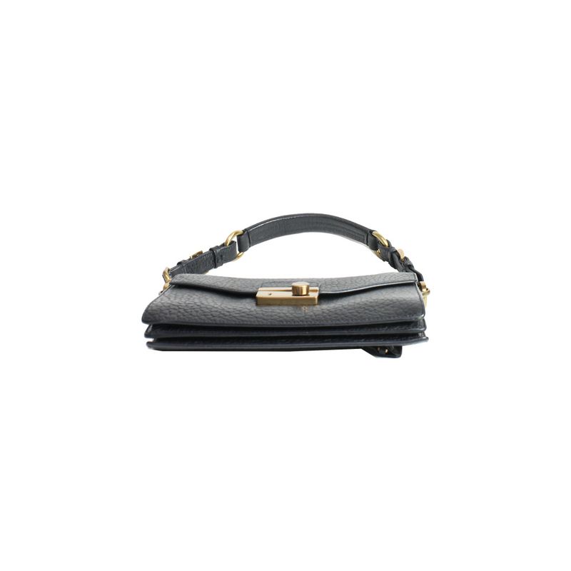 Bolsa-Prada-Grained-Lambskin-Preta