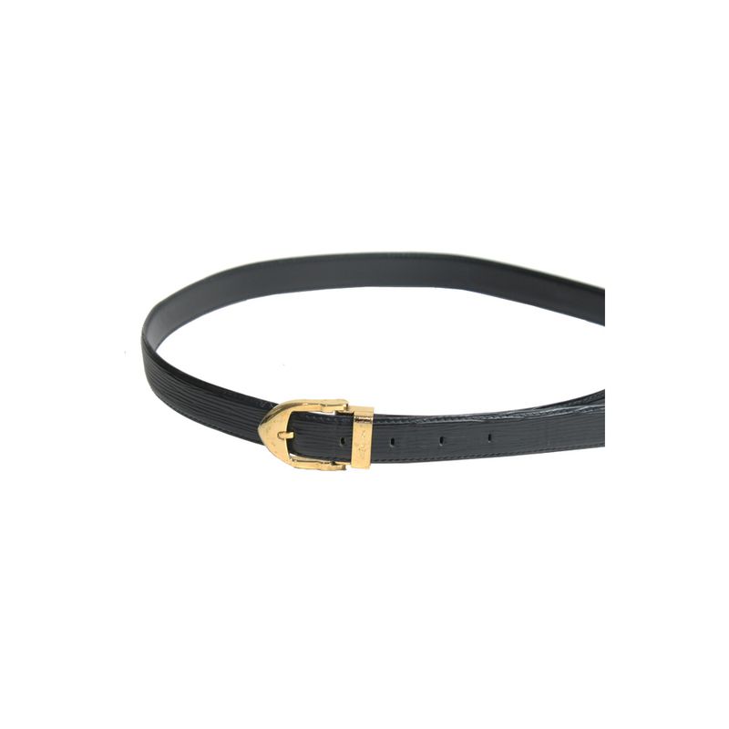 Cinto-Louis-Vuitton-Classic-Epi-Preto