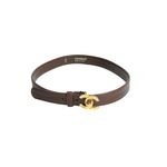 Cinto-Chanel-Vintage-Basico-Couro-Marrom-com-CC-Turn-Lock-Dourado