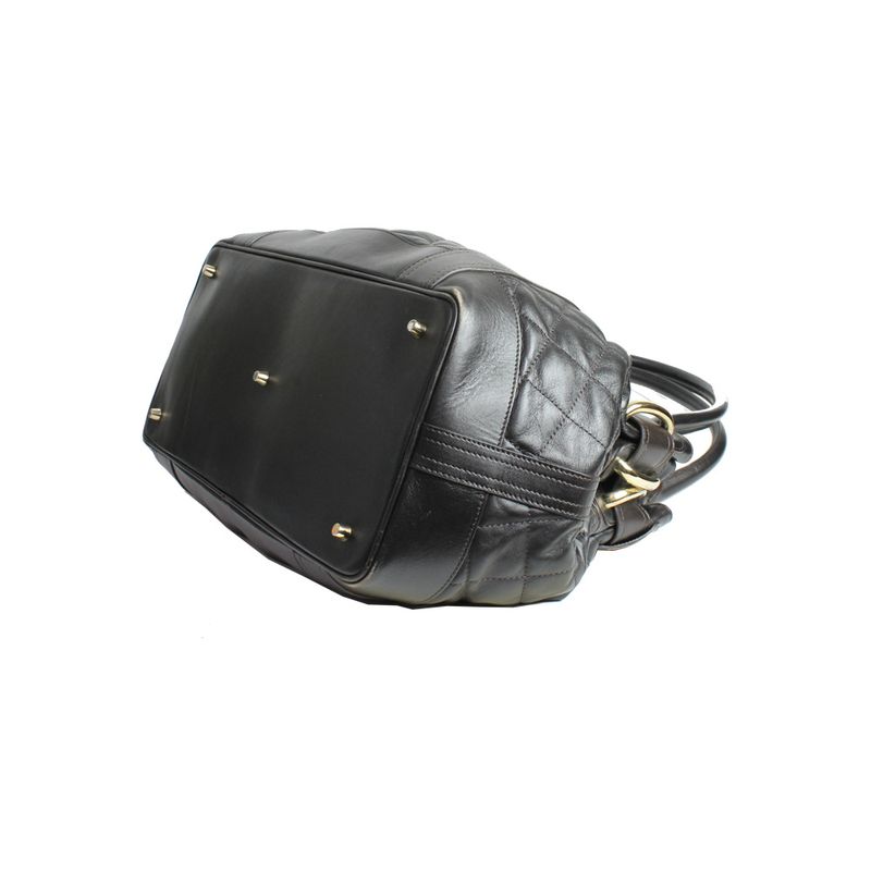 Bolsa-Burberry-Beaton-Couro-Marrom
