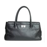 Bolsa-Chanel-Couro-Preta