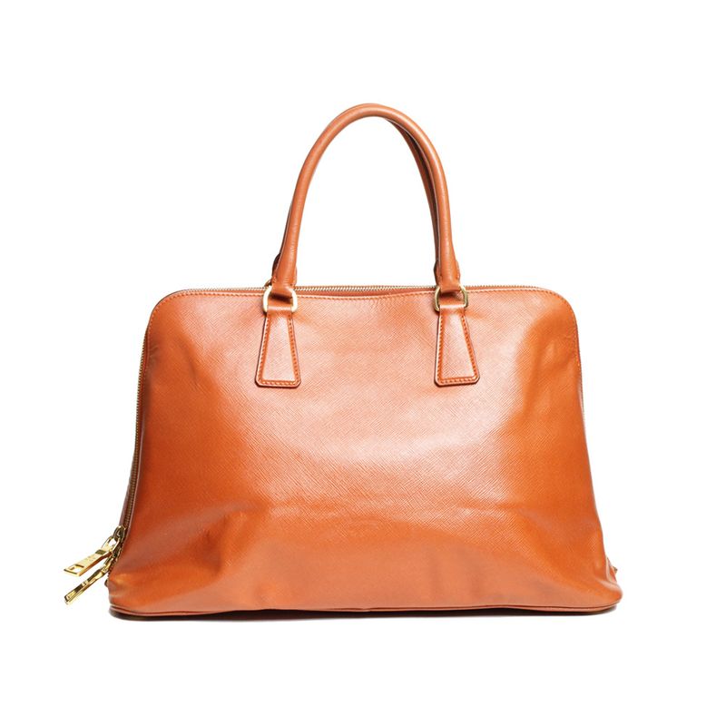 Bolsa-Prada-Saffiano-Laranja