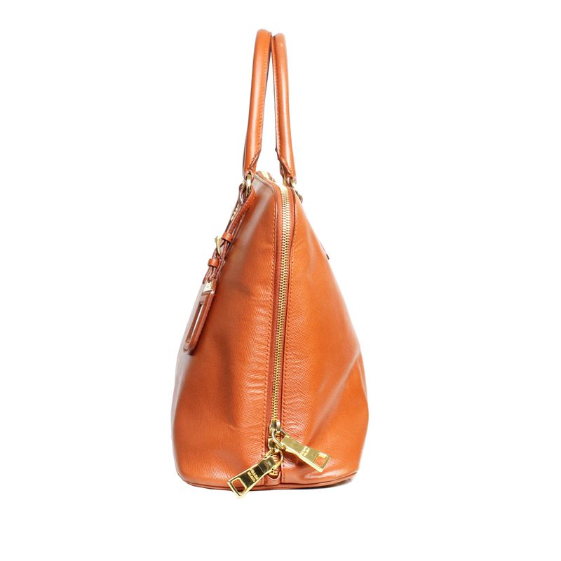 Bolsa-Prada-Saffiano-Laranja