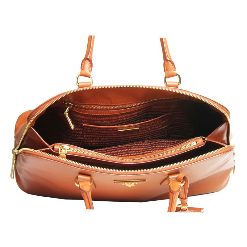 Bolsa-Prada-Saffiano-Laranja