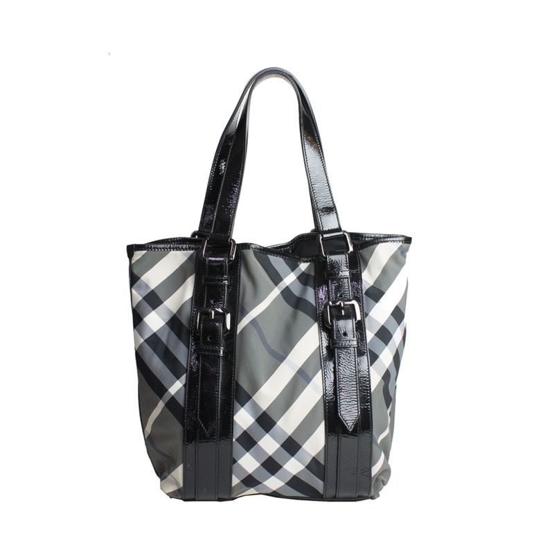 Bolsa-Burberry-Smolked-Check-Nylon