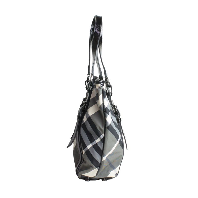 Bolsa-Burberry-Smolked-Check-Nylon