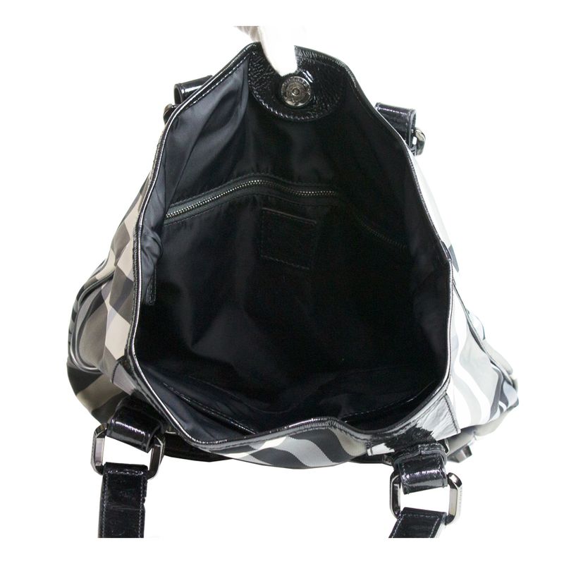 Bolsa-Burberry-Smolked-Check-Nylon